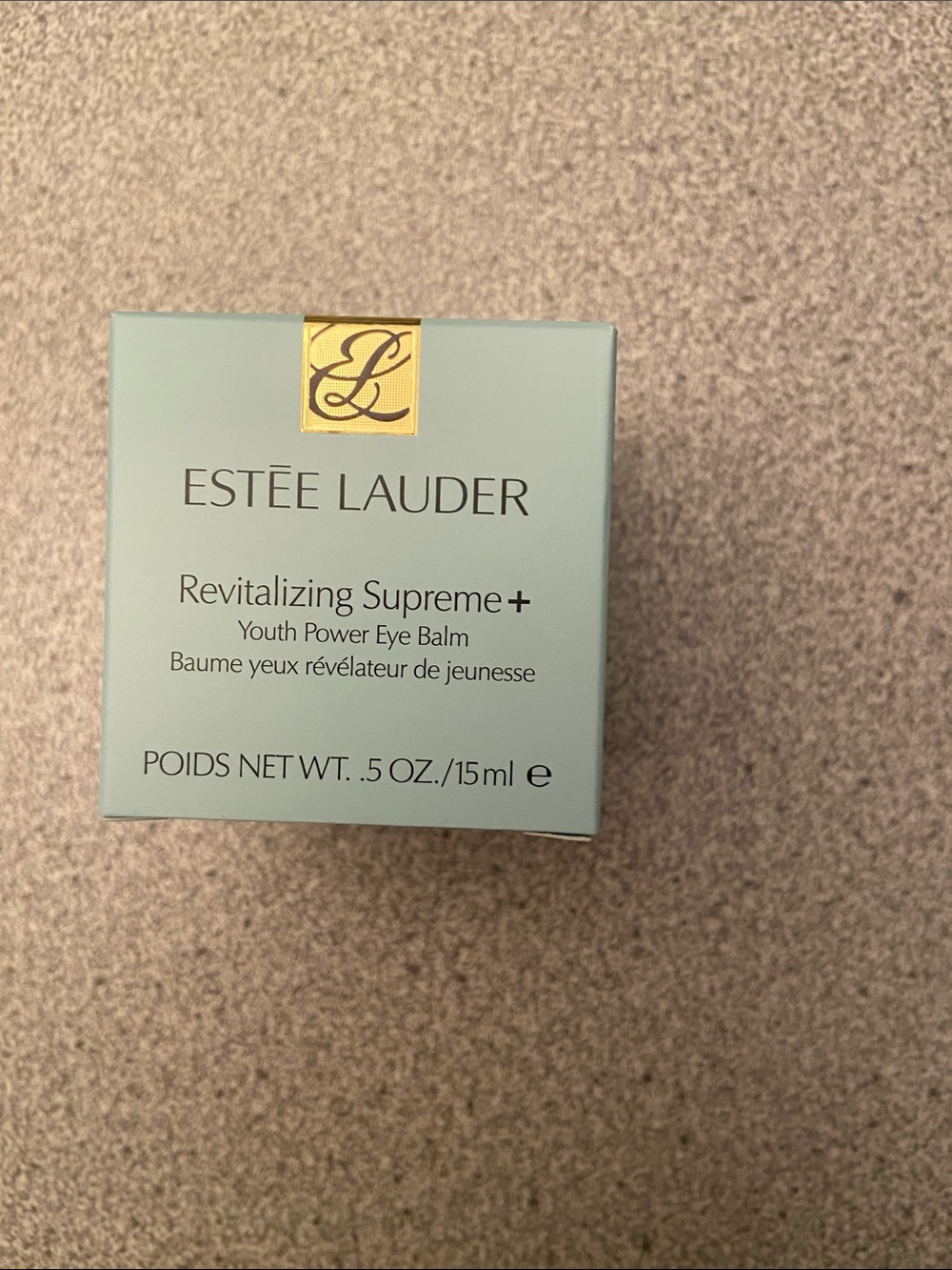 Estee Lauder Revitalizing Supreme+ Youth Power Eye Balm - pale blue & gold